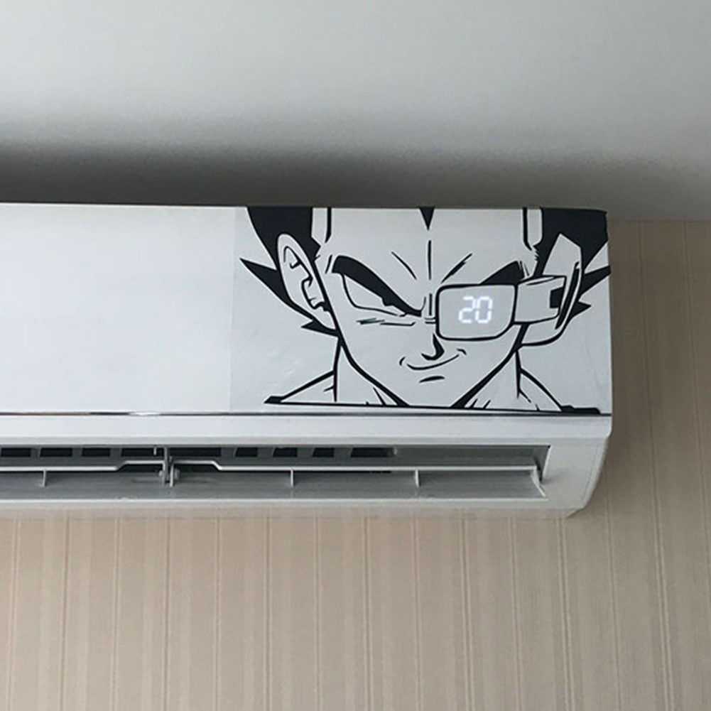 Cartoon Vegeta Dragon Ball Decal Indoor Air Conditioner Cartoon Vegeta Dragon Ball Decal Indoor Air Conditioner
