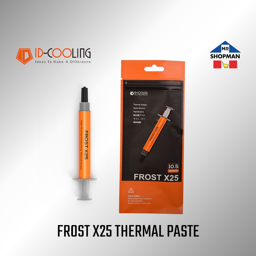 IDCooling Frost X25 Thermal Paste Id Cooling Shopee Philippines