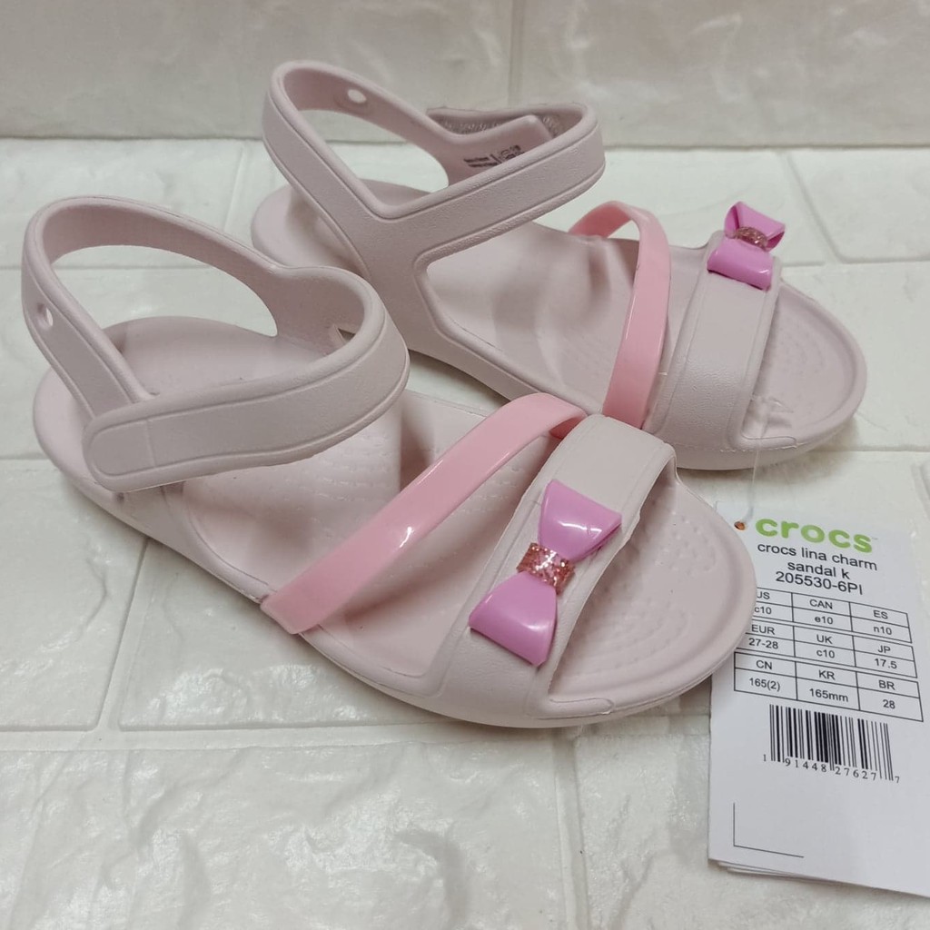 crocs lina charm sandal