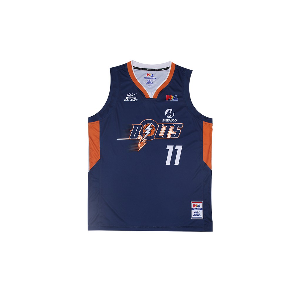 meralco bolts jersey