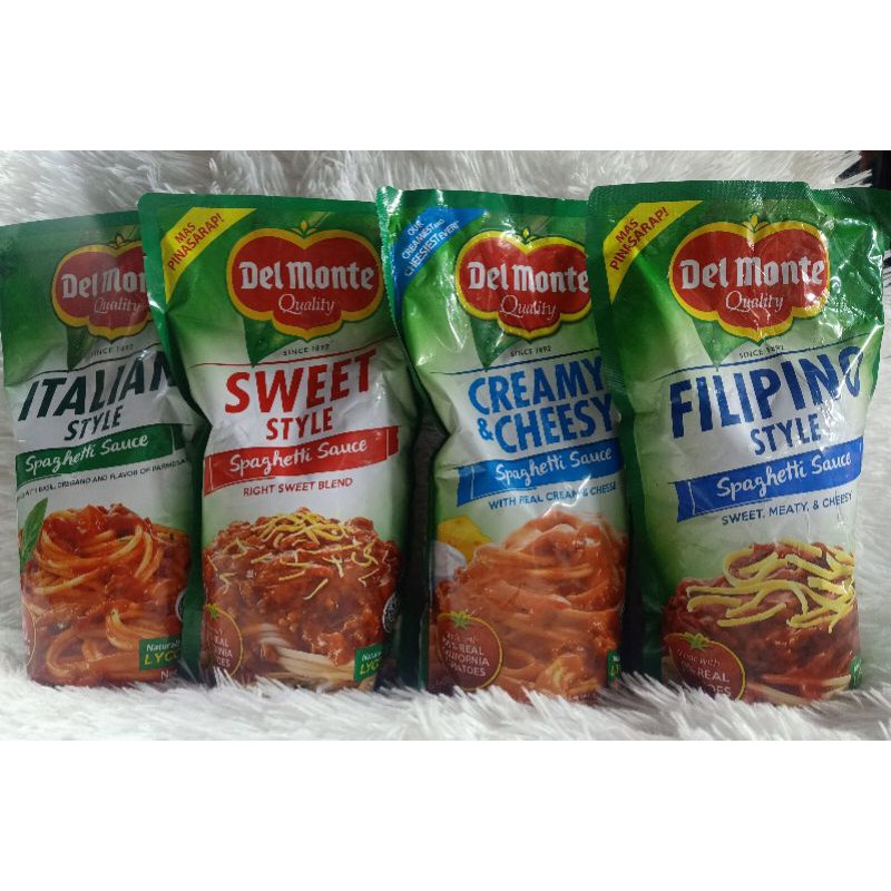 Del Monte Spaghetti Sauce Shopee Philippines