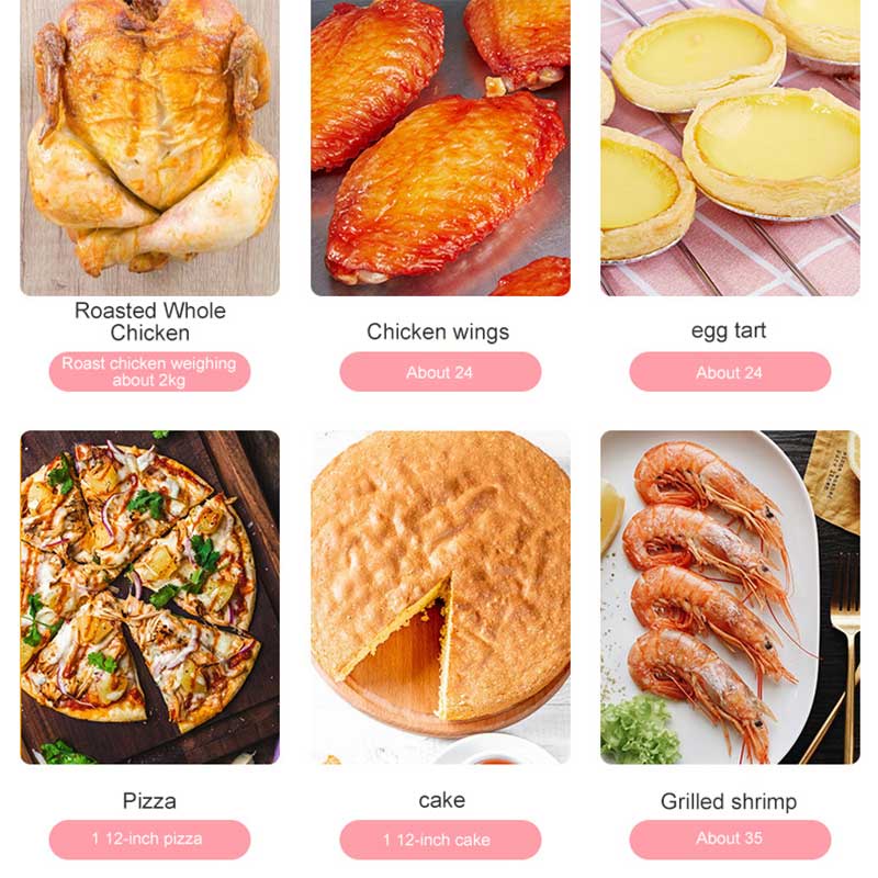 BOBI 48L Electric Oven Large Capacity Multifunctional Home Baking Oven