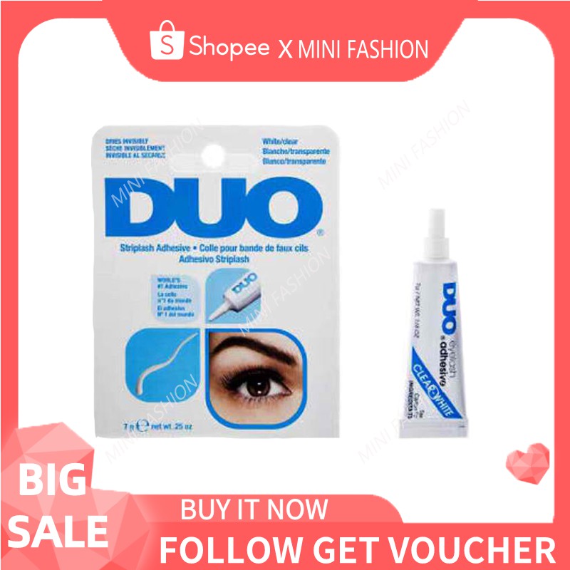 DUO Eyelash Adhesive Eyelash Glue Waterproof False Eyelash 1PC Shopee