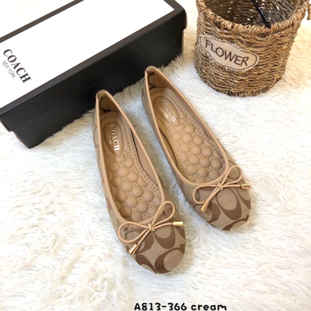 Coach Flat Close Shoes Replica Quality | Shopee Philippines