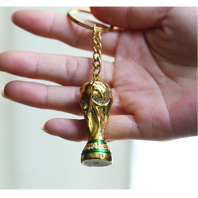 FIFa World Cup Qatar 2022 Keychain LOGO Football Soccer Souvenirs