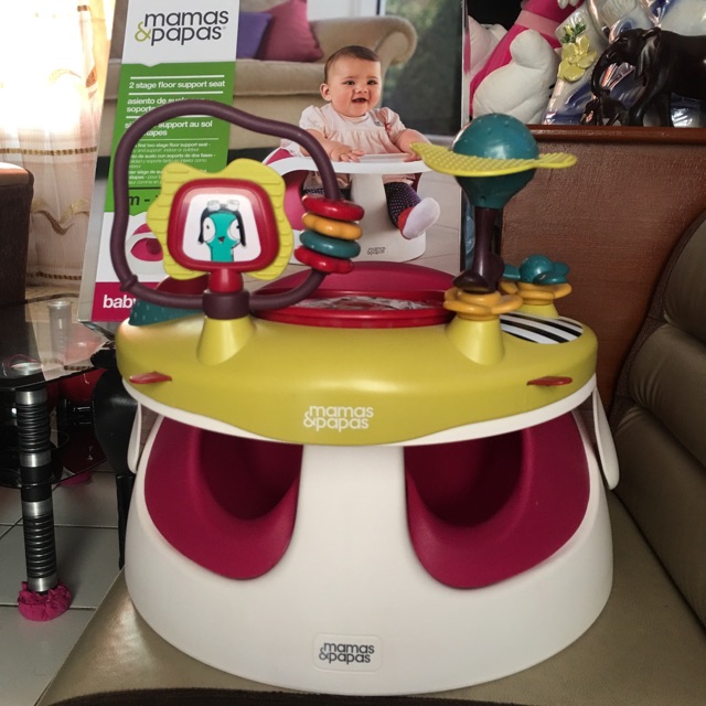 mamas and papas bumbo pink