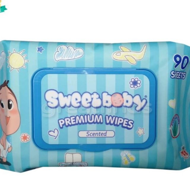 scented wet wipes