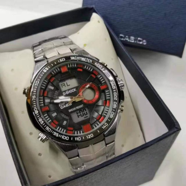 casio edifice dual time