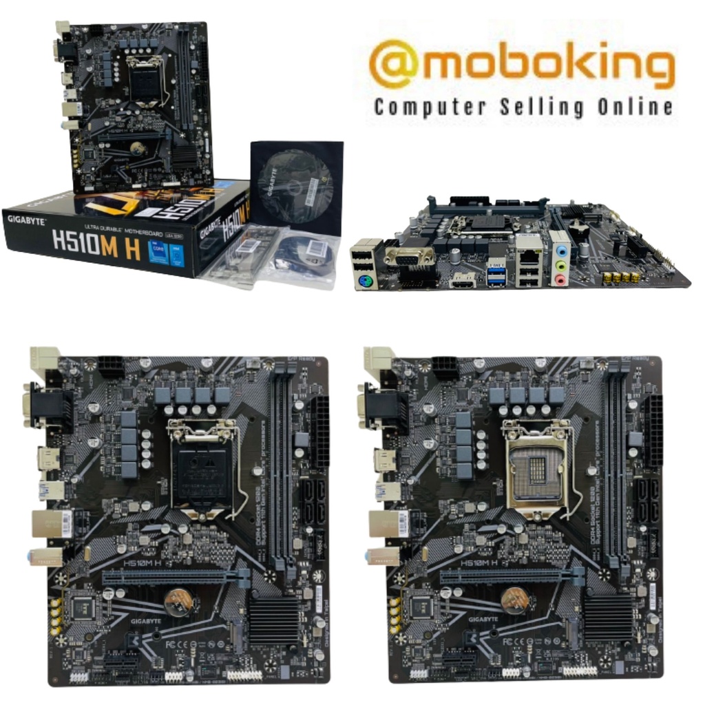 GIGABYTE H510M H gaming LGA 1200 H510 11TH Gen DDR4 Motherboard Intel