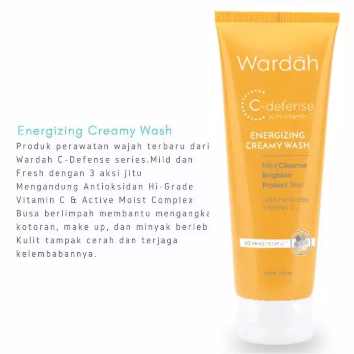 creamy wash wardah