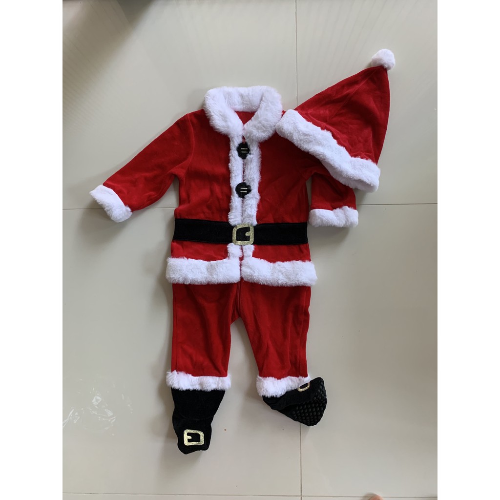 santa outfit 12 18 months