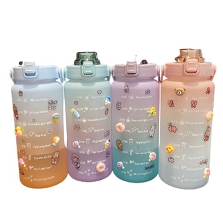 2l Pastel Color Water Bottle Tumbler Motivational Tumbler Giftaway 