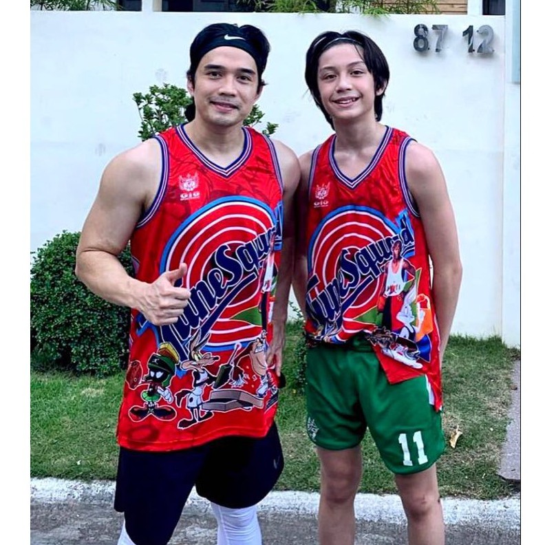 red tune squad jersey