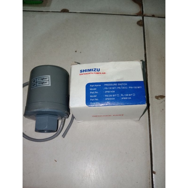 Automatic DINAMO Pump ORIGINAL SIMIZU Water Pump PRESSURE SWITCH ...