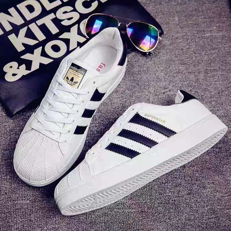 superstar inspired shoes