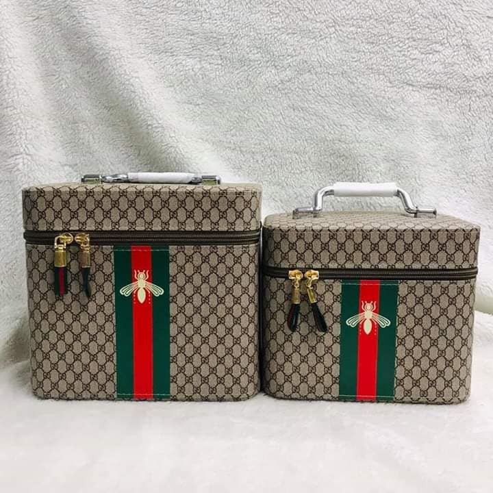 Not Mall Gucci Make Up Box Case 2 In 1 Set Lv High Quality Cod Shopee Philippines