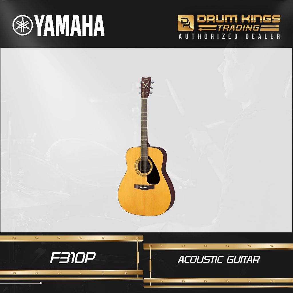 Yamaha F310P Natural Finish Acoustic Guitar Package | Shopee Philippines