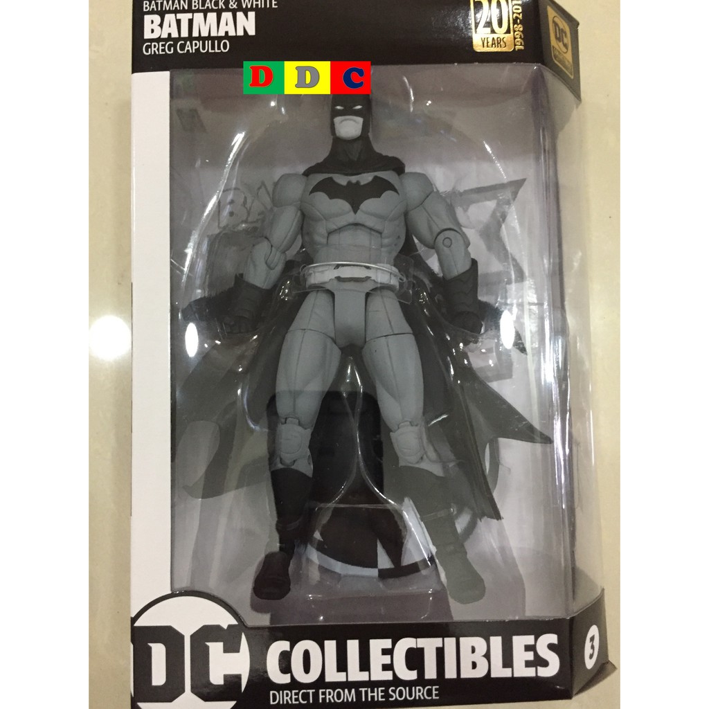 DC DESIGNER SERIES BATMAN BLACK and WHITE BY GREG CAPULLO ACTION FIGURE #03  (SEALED) | Shopee Philippines