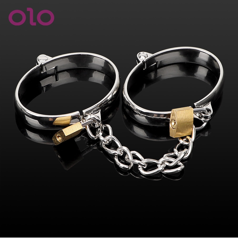 OLO 1 Pair Couple Binding Bondage Restraints Female Male Handcuff ...