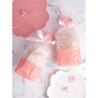 FP1153 (50 PCS ) Pink Sakura Drawstring Packaging Loot Party Gift Wrapping Bag Souvenir Giveaway #3