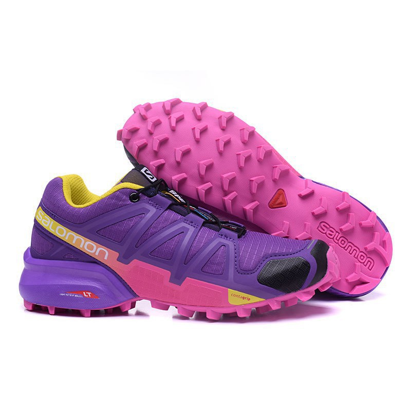 salomon shoes pink