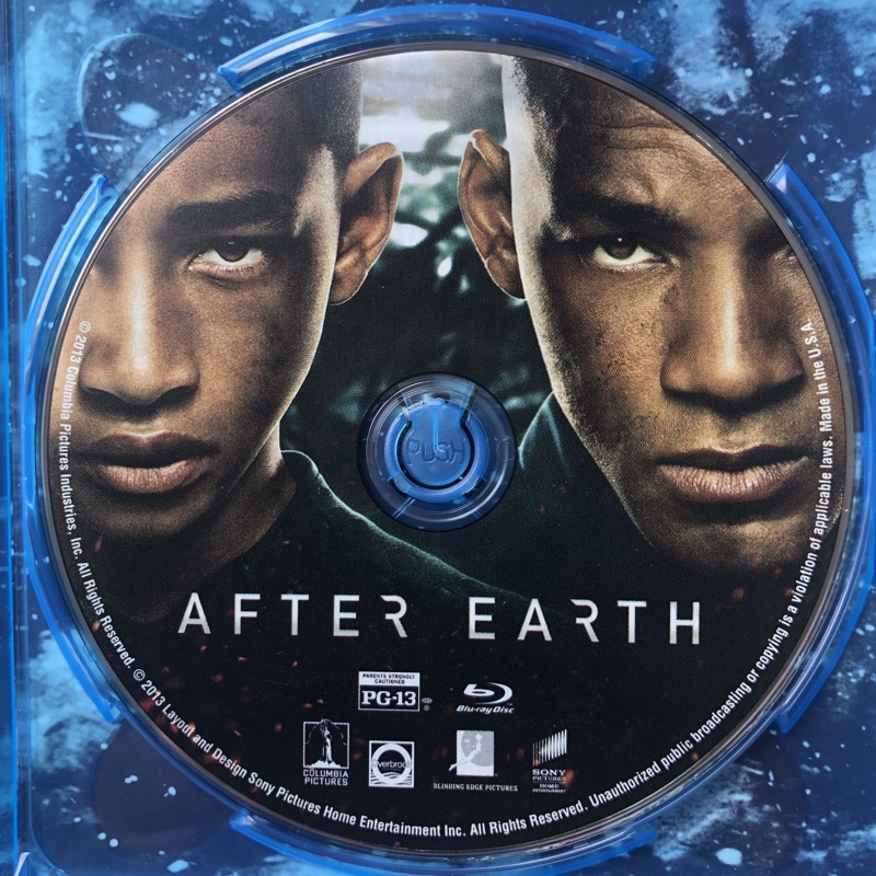 After Earth Dvd Label