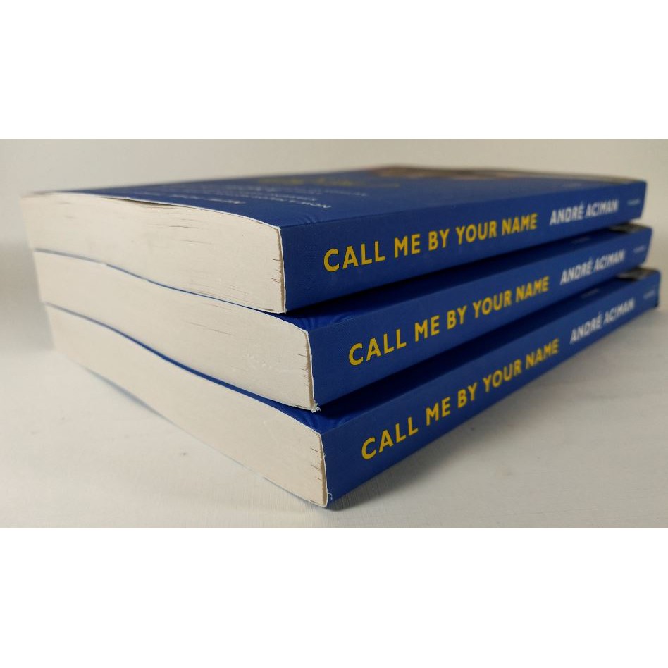 Paperback Call Me By Your Name By Andre Aciman Shopee Philippines