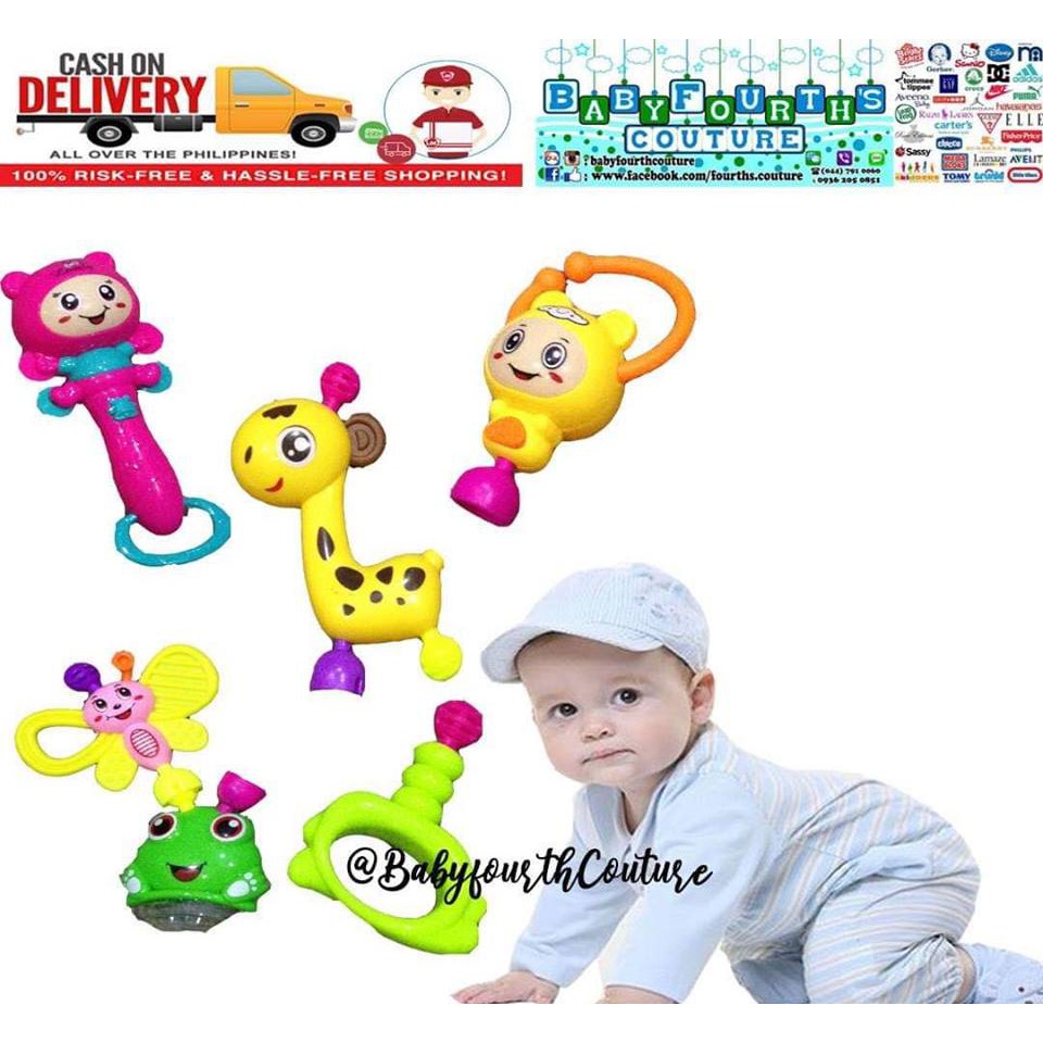 baby rattle gift set