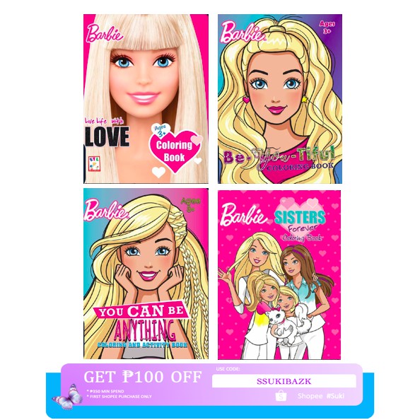 barbie activity book