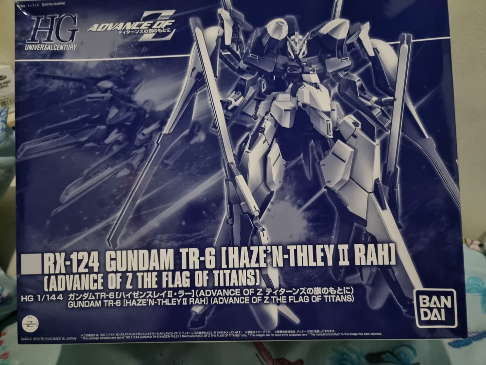 Hguc Gundam Tr 6 Hazenthley Ii Rah Advance Of Z The Flag Of Titans Shopee Philippines