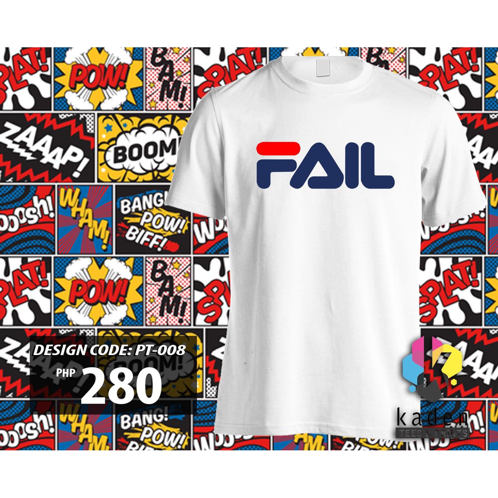 fila fail shirt