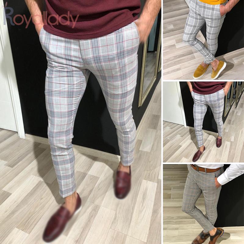 plaid pants tight