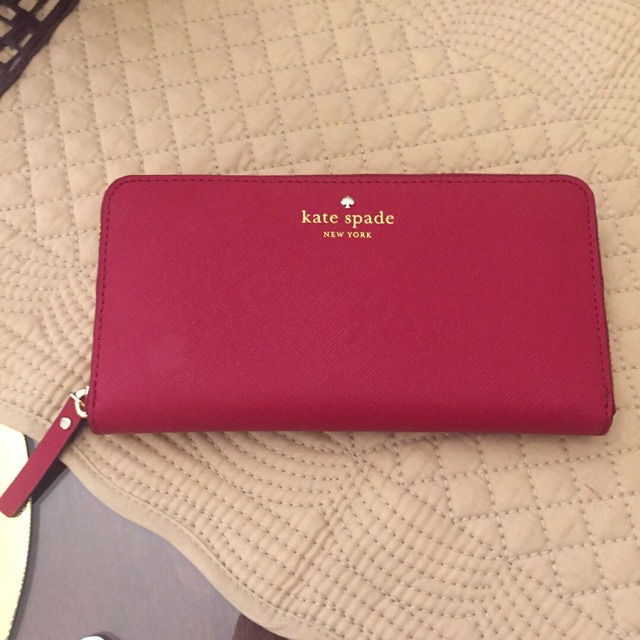 Kate Spade wallet in Saffiano Leather | Shopee Philippines