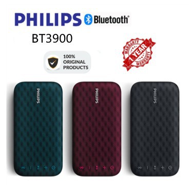 philips bluetooth speaker bt3900