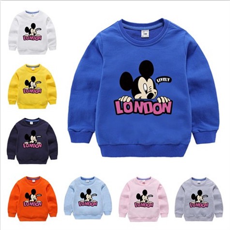 mickey mouse boys sweatshirt