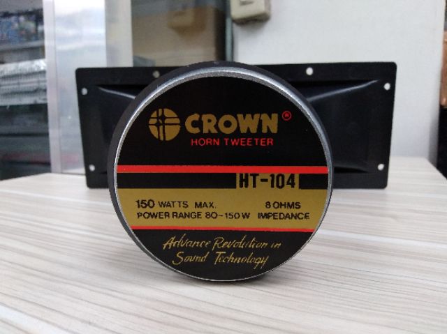 Crown Horn Tweeter (HT-104) | Shopee 