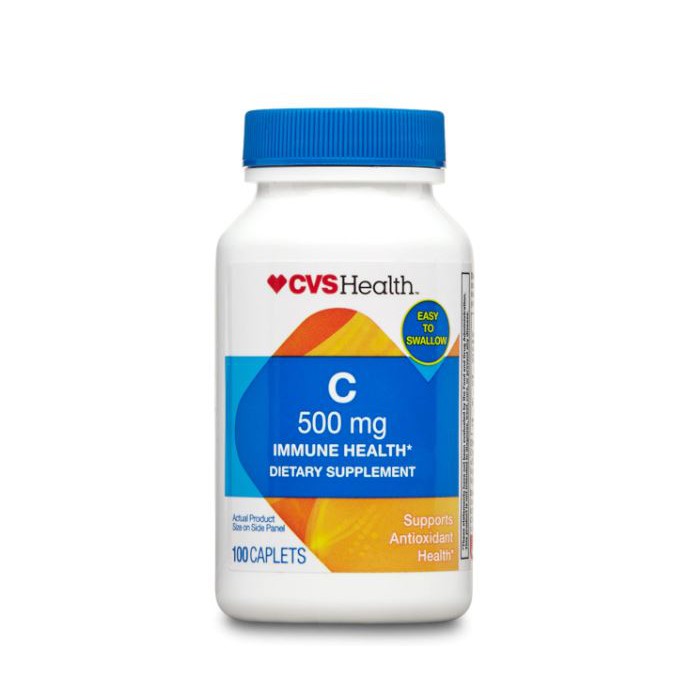 US Product CVS Health Vitamin C Tablets 500mg, 100ct (5.49pesos each