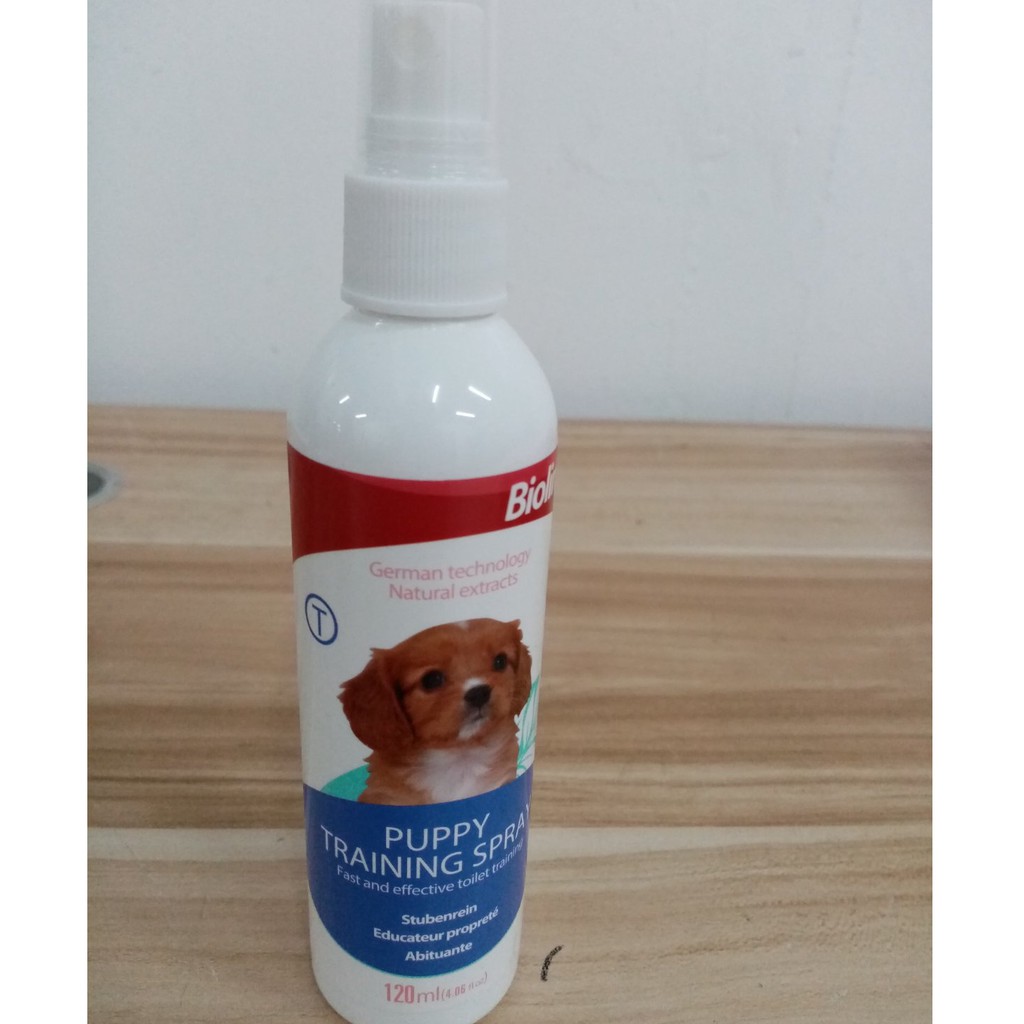 Excelsior 120ml Bioline Dog Training Spray Pet Potty Aid Training Liquid Puppy Trainer #2