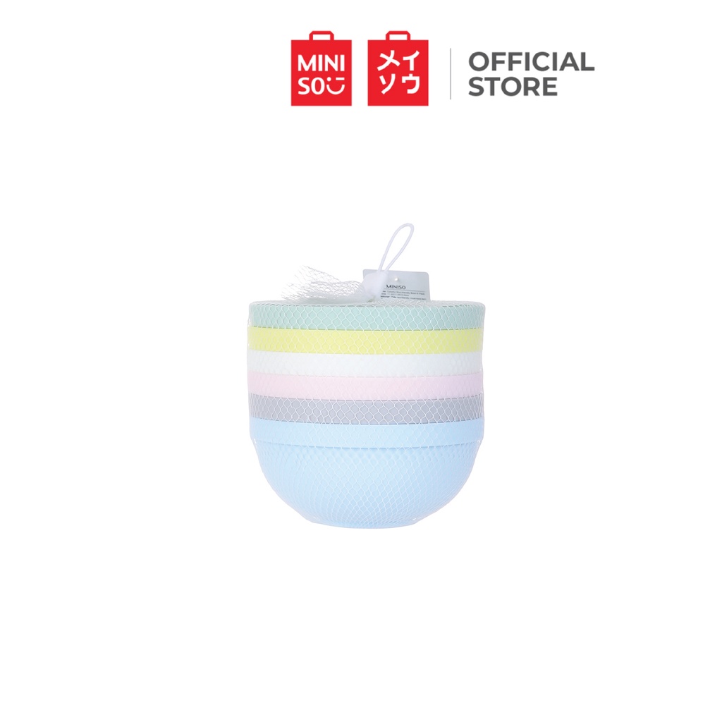 Miniso Colorful EcoFriendly Bowl 6 Pack Shopee Philippines