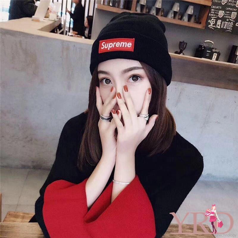 mens supreme beanie