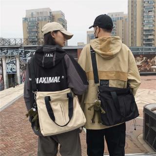 on sale Big Capacity Men Korean Ulzzang Nylon Waterproof Tote Bag Shoulder Bag Sling Bag Crossbody Bag Handbag