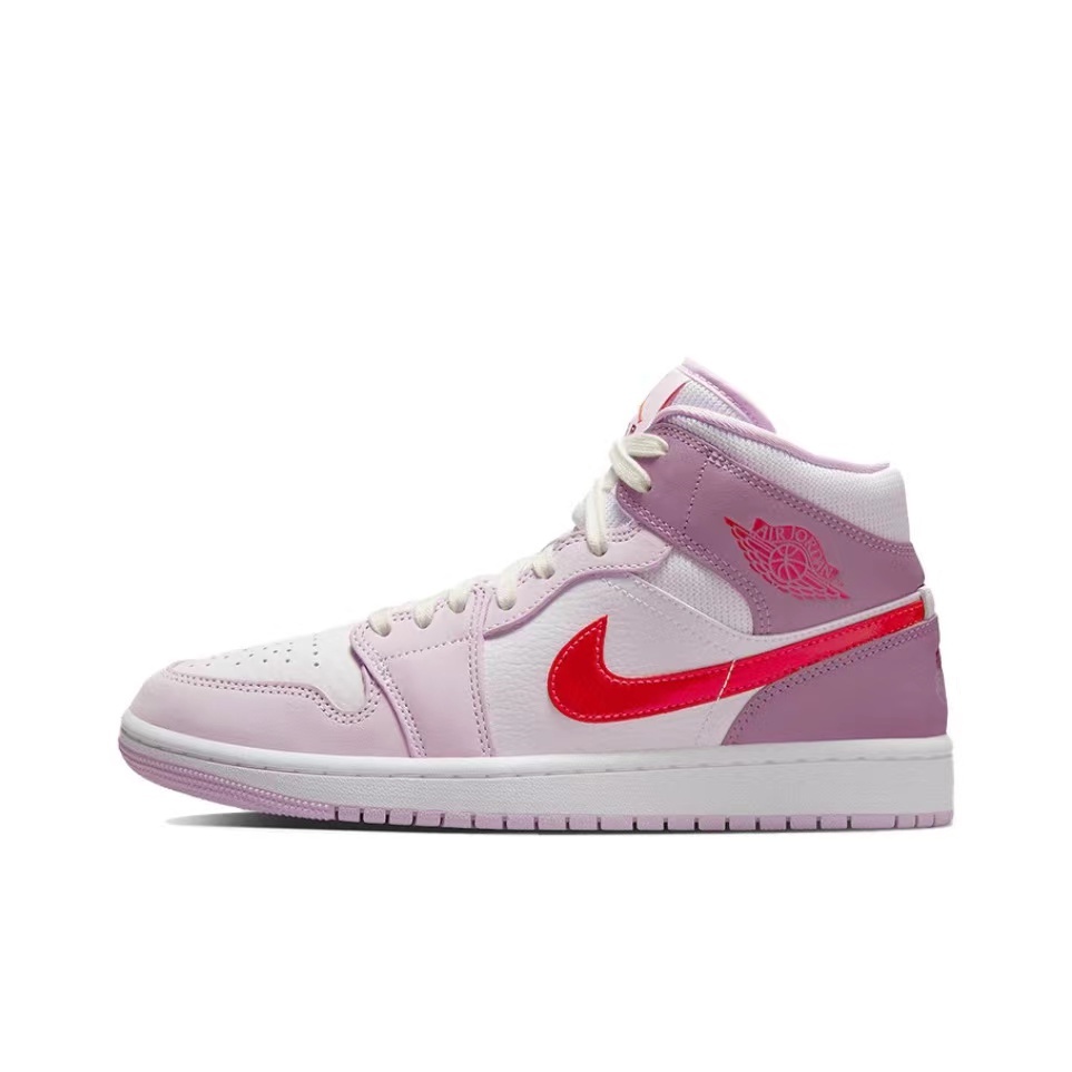 OEM Sneakers Air Jordan 1 Mid Valentine's Day Midcut Shoes for Women ...