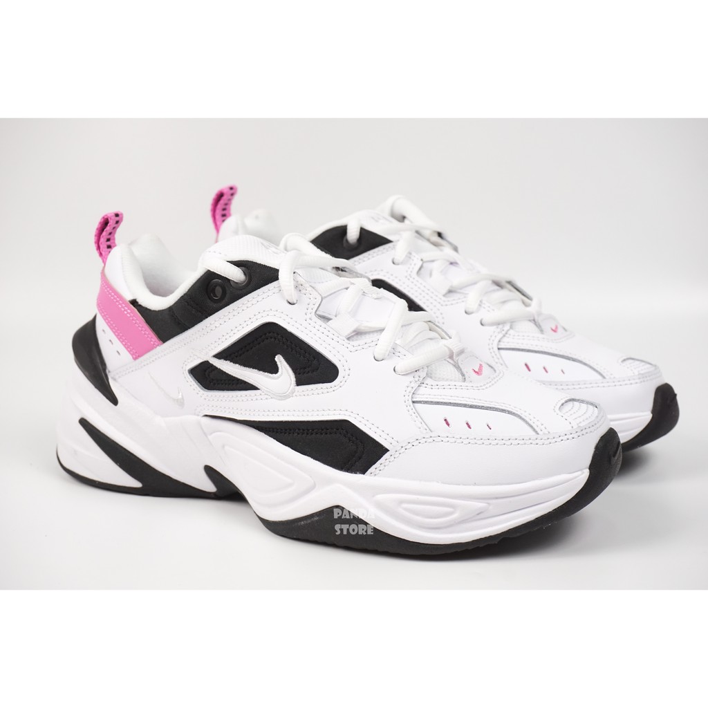nike m2k tekno black pink