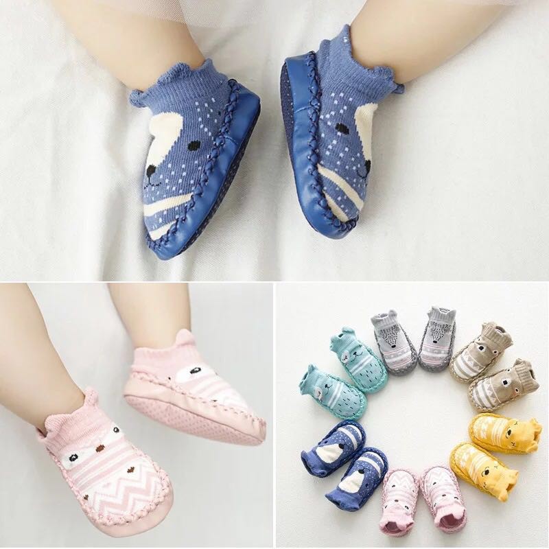 Cute Baby Socks Baby Anti-Skid Faux | Shopee Philippines