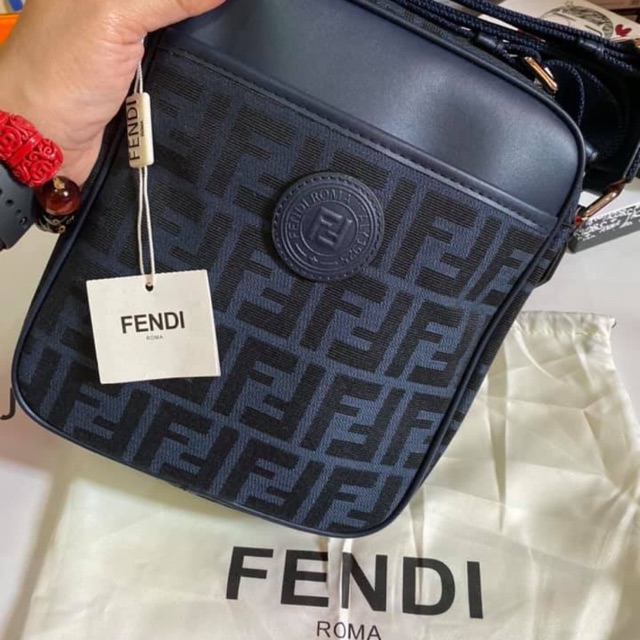 FENDI” sling for Men | Shopee Philippines