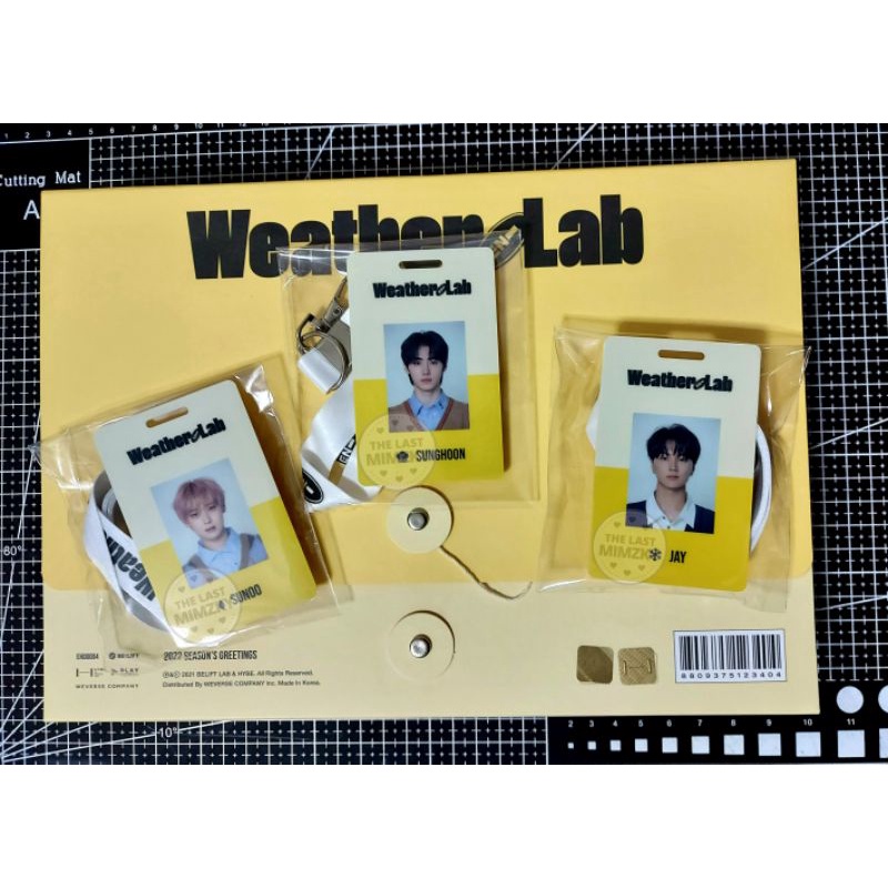 ENHYPEN SEASON'S GREETINGS 2022 UNSEALED -COMPLETE INCLUSIONS WITH ID