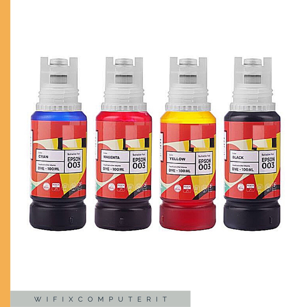 Uv Dye Ink Ml Universal Dye Ink Available Colors Cyan Magenta Yellow And Black Shopee