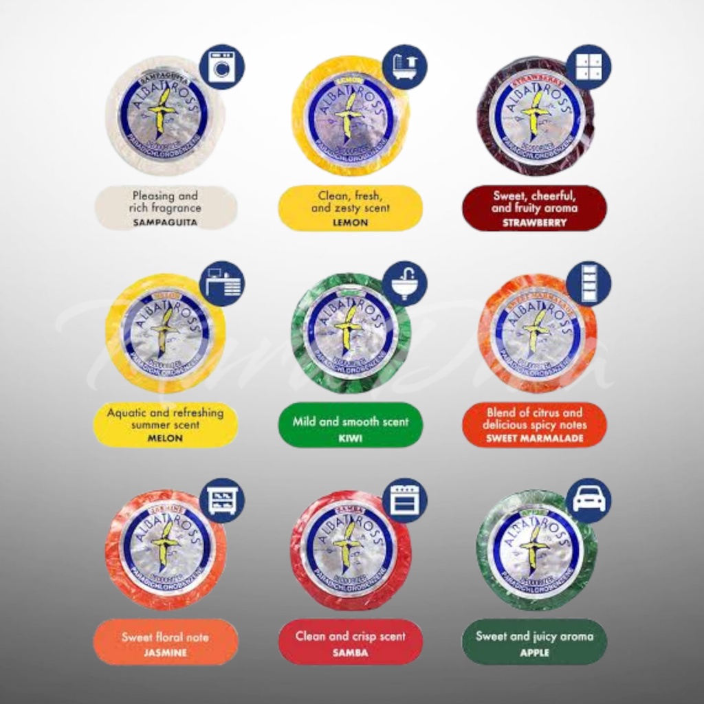 Albatross Bathroom Deodorizer Refill 50g Shopee Philippines