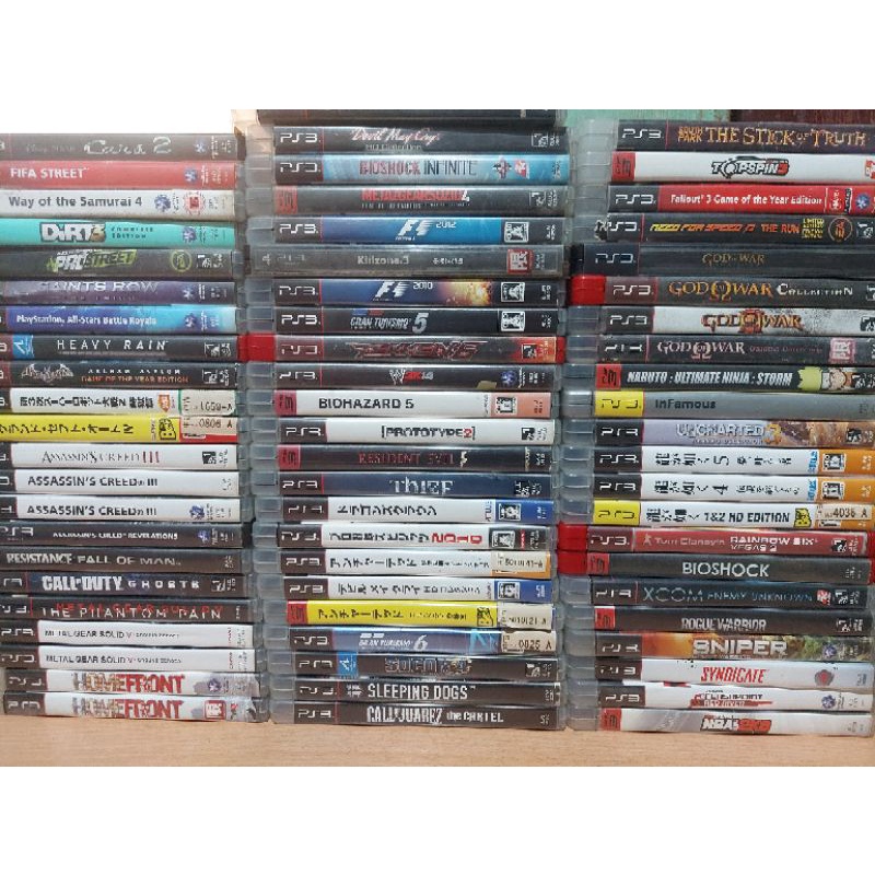 Playstation 3 Games ( PS3 ) Shopee Philippines