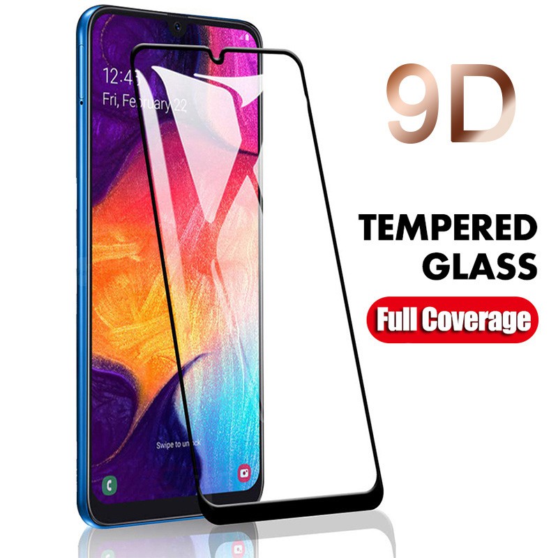 Full Cover Tempered Glass For Oppo A52 A92 A12 A5 A9 2020 A31 A91 A3s